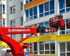 автовышка рабочие