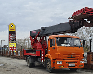 автовышка телескопическая